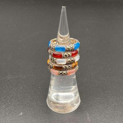 5 925 Stackable Rings Made In Thailand