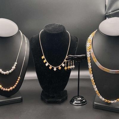 925 Milor Necklaces And Earrings Made In Italy