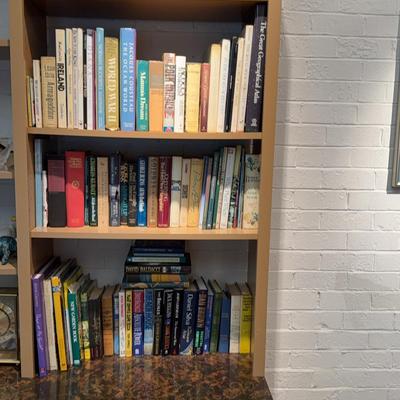 A Large Collection Of  Books Including Novels, Gardening, World Travel 