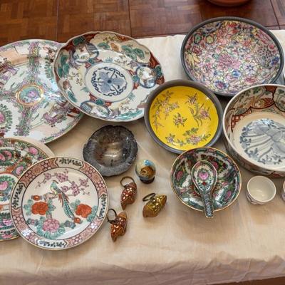 Vintage Asian Dishware