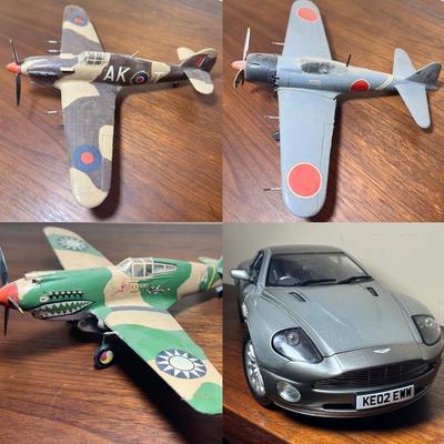 Model Airplanes, Cars And Military Vehicles