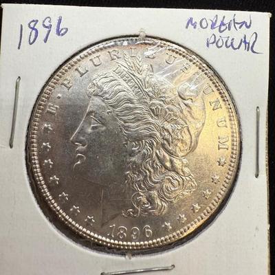 1896 Morgan Silver Dollar 