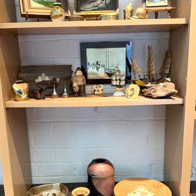 Brass, Pottery And Vintage Decor
