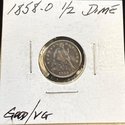1958-O Half Dime