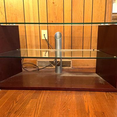 Glass  And WoodEntertainment -  Tv Stand