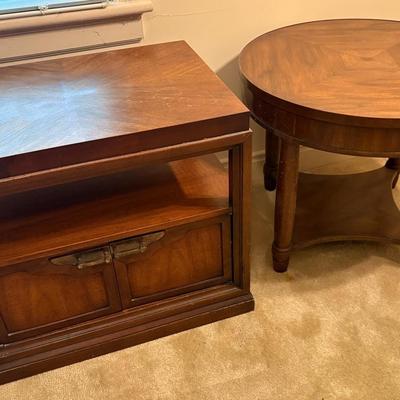 Round Accent Table By William A. Berkey Furniture & Nightstand