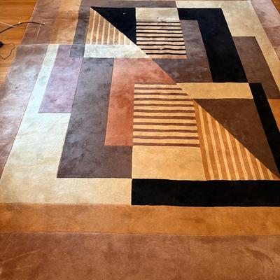 Geometric Modern Area Rug 8x11’