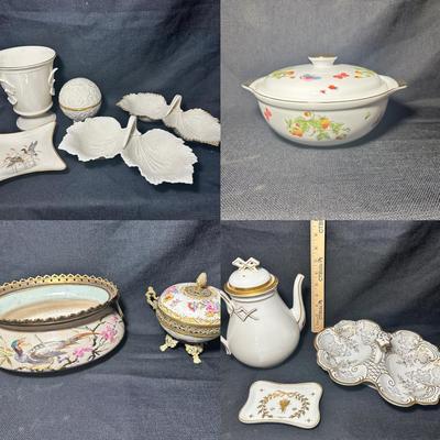 China Lot, Limoges And Lenox 