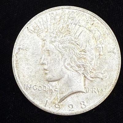 1923 Peace Silver Dollar 