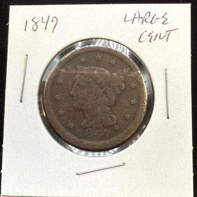 1847 Large Cent 