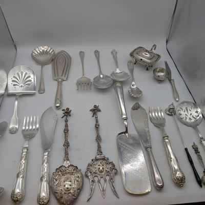 Fancy Silver plate Flatware & Tableware 