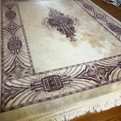 Art Deco Style Area Rug 8’3x11’2”