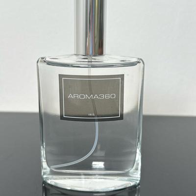 Aroma360 Iris Room Spray | Aroma360 Iris Room Spray, a luxury room spray known for its long-lasting fragrance. The scent profile features...