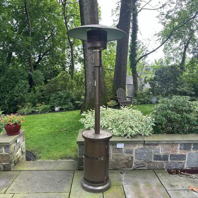 Bali Outdoors Patio Heater | Bali Outdoors freestanding outdoor patio heater includes wheels for easy mobility around the patio. Uses a...