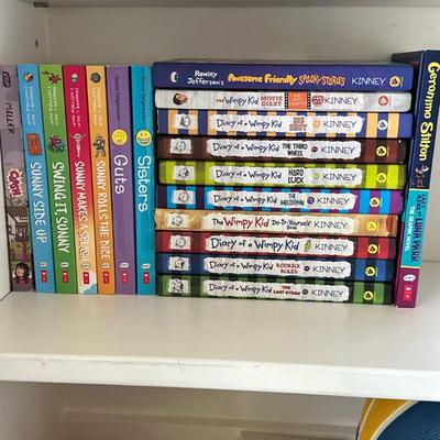 Children's Books - "Sunny Side Up" & "Diary of a Wimpy Kid" | Collection of children's books,...