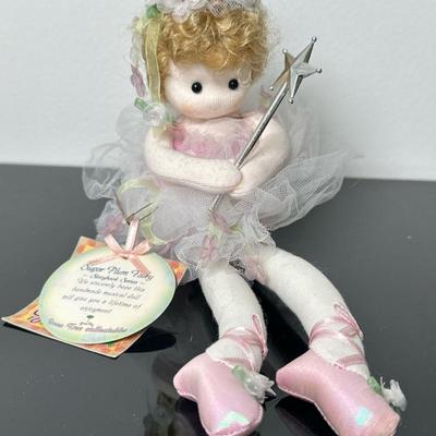 Musical Doll - "Sugar Plum Fairy" | Vintage (1970s-Now) Green Tree Collectibles soft-bodied cloth musical doll "Sugar Plum...