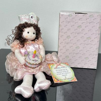 Musical Doll - "Birthday Princess" (2/2) | Vintage (1970s-Now) Green Tree Collectibles "Birthday Princess"...