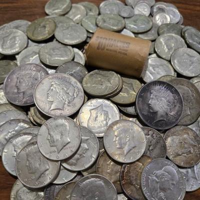 Silver Dollars- Silver Half Dollars and Silver Coins