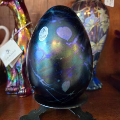 Fenton Glass Collection with Dave Fetty Design Piece