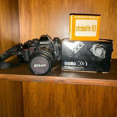 Nikon N2020 AF Camera With Sigma Mini Zoom