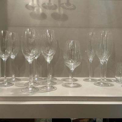 Wine Glasses - Tiffany, Villeroy Boch And Reidel