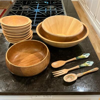 Wooden Salad Bowls
