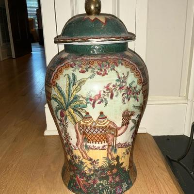 Oriental Camel Urn