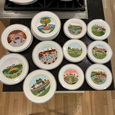 Villeroy & Boch Bread And Dessert Plates - Design Naïf 