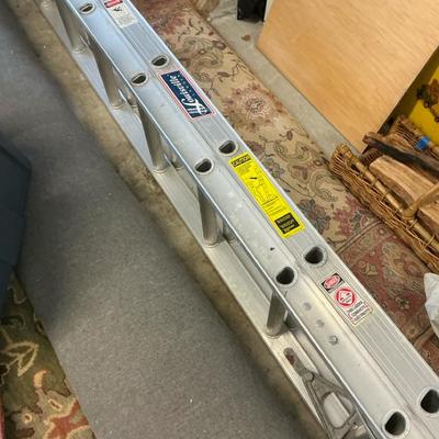 Louisville 24 Foot Aluminum Extension Ladder