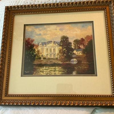 Max Hayslette Chateau Giclee Print