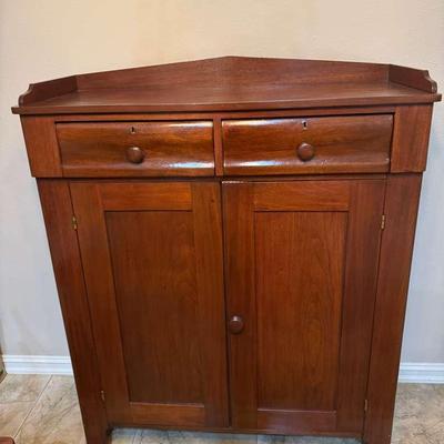 Antique Jelly Cabinet with Drawers