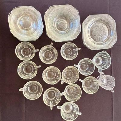Sale Photo Thumbnail #30: Depression glass