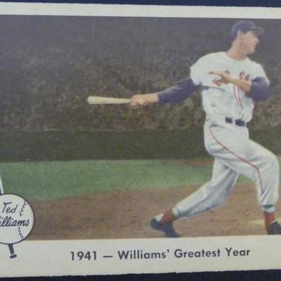 1959 Fleer Ted Williams #16 1941 Greatest Year