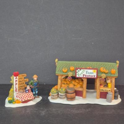 Vintage 1998-2003 Dept. 56 New England Village "Farmer's Market" #56.56637