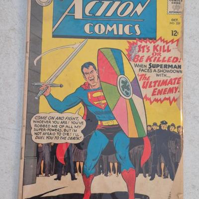 Vintage October 1965 Action Comics Superman Vol. 1 #329