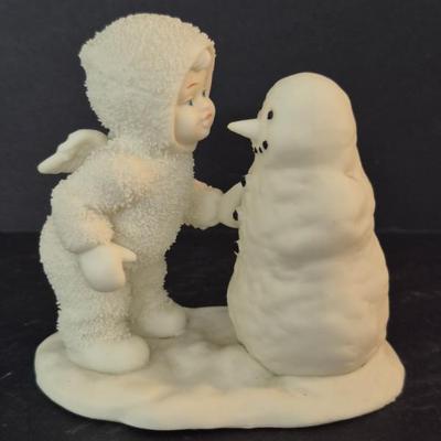 Vintage 1991-2001 Dept. 56 Snowbabies "Why Don't You Talk to Me?" Figurine #56.7652