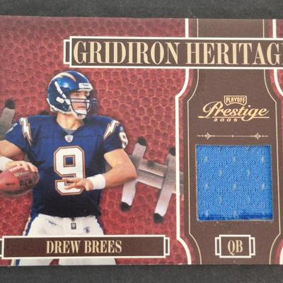 2005 Playoff Prestige Gridiron Heritage #GH13 Drew Brees