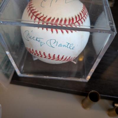 An extraordinary piece of baseball history! This official league baseball is a must-have for a serious collector, featuring the...