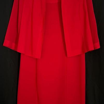 Lot 313: Five Womens Vintage Red Womens Clothing Sets 