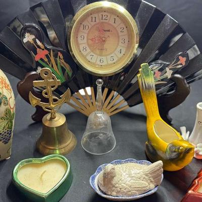 Lot 120:  Decor Including Nautical Brass Bell, and More!