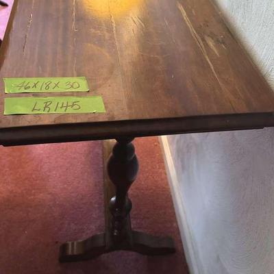 Lot 145:  Sofa Table