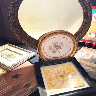 Lot 139:  Mirror And Prints