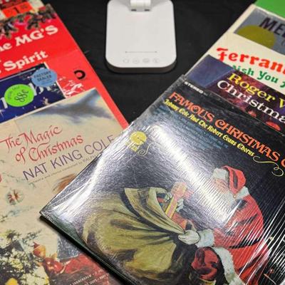 Lot 107:  Ten Christmas Albums