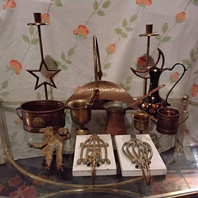 Lot Of Misc. Metal Decor