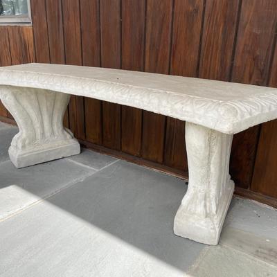 Outdoor Concrete Bench