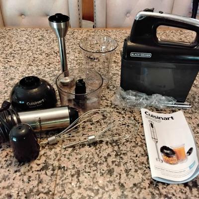 Hand Mixer And Immersion Blender 