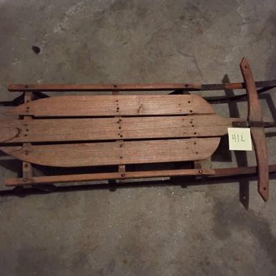 Vintage Snow Sled
