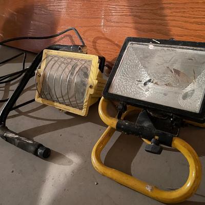 Two Work Lights
