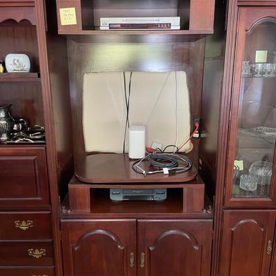 Middle Section Of TV Media Cabinet