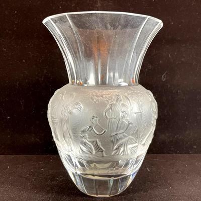 Greek Styled Glass Vase